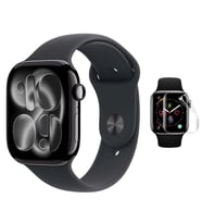 Apple Watch Series 11 42MM 3 Adet Uyumlu Şeffaf Ultra koruyucu Nano Jelatin