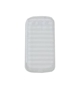 Simex I9300 Galaxy S3 ile Uyumlu Silikon Tırtıklı Arka Koruma Paneli Şeffaf SK-030