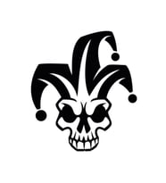 Joker Oto Sticker 13*17 Cm