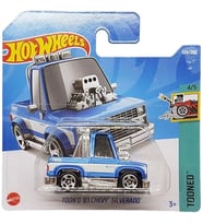 Hot Wheels - Toon´D ´83 Chevy Silverado - Tooned 4/5 - Hct26 - Short Card - Gm - Mattel 2022 (Çok Renkli)