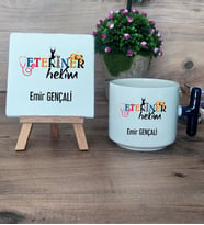 Veteriner Hekim Hediye Seti Kupa Bardak T Kulplu ve Dekoratif Taş Veteriner Hekime Hediye (Model 2)