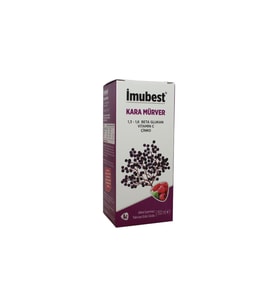 Imubest Kara Mürver 150 ml Şurup