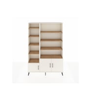 Arges Dolap 10 Raflı 3 Kapaklı 132x30x195 Aytaşı-Aytaşı/Çam