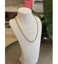 Taşlı Kolye - Altın