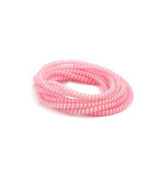 SPELT Şarj Aleti Kablosu Kablo Kordon Koruyucu Spiral Sarma Kılıf Koruma Afterglow Pembe 140cm
