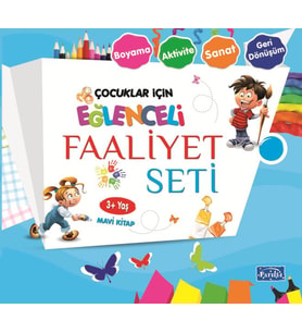 Eğlenceli Faaliyet Seti - Mavi - 3+ Yaş