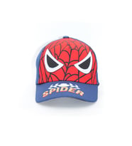 KIRMIZI LACİVERT SPIDER ÖRÜMCEK ERKEK ÇOCUK ŞAPKA - CAPCOA005