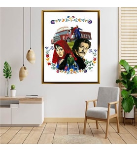 Altın  Çerçeveli tablo n1128