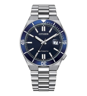 Citizen Tsuyosa Shore Navy Blue Automatic NJ0230-59L Erkek Kol Saati