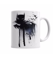 Batman Paint Drop Kupa Bardak Porselen