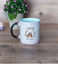 Baykuş Kupa Bardak Sihirli Fotoğraflı