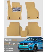 BMW X6 E71 (2008-2014) Uyumlu EVA Paspas Tam Set–Araca Özel,Su Geçirmez,Hızlı ve Kolay Montaj