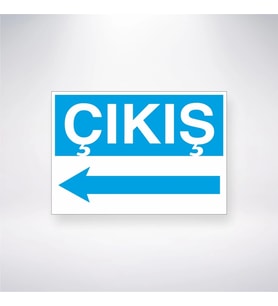 Çıkış <--- 21x28 Arkası Yapışkanlı Levha