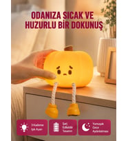 Dekoratif Pumpkin Gece Lambası Şarjlı Dokunmatik Led Işık Yeni Nesil