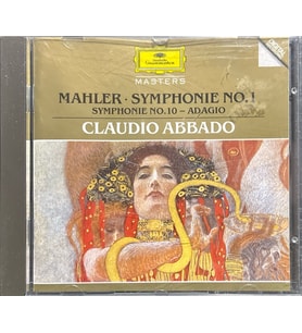 (Plak Değildir CD dir) CD Mahler Symphonie 1 & 10 Claudio Abbado CD (Karışık)