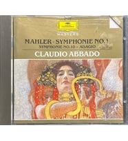 (Plak Değildir CD dir) CD Mahler Symphonie 1 & 10 Claudio Abbado CD (Karışık)