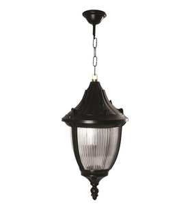 AVONNI BFE-68186-BSY-M1 Siyah Boyalı Dış Mekan Aydınlatma E27 ABS Polikarbon Cam 35cm