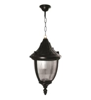 AVONNI BFE-68186-BSY-M1 Siyah Boyalı Dış Mekan Aydınlatma E27 ABS Polikarbon Cam 35cm