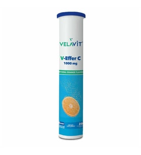 Velavit V-Effer C 1000 mg 20 Efervesan Tablet