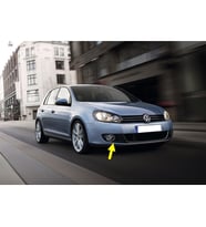 VW Golf 6 2009-2012 Sağ Sis Farı Çerçevesi Kromlu 5K0853666