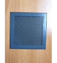 Alüminyum Yüzeysel yapıştırma Cam Menfez 20 x 20 cm