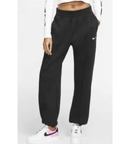 Nike Sportswear Esst. Collection Normal Belli Bol Kesim Siyah Kadın Eşofman Altı (Siyah)