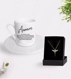 Annem Tasarımlı Kahve Fincanı