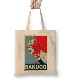 Bakugo My Hero Academia Bez Çanta Uzun Saplı