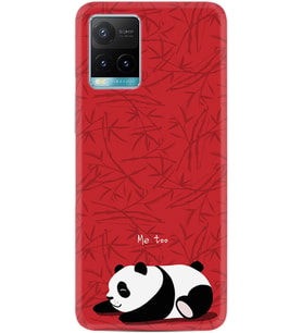 Vivo Y21a Kılıf Resimli Desenli Silikon Platinium Series Sleeping Panda 1810