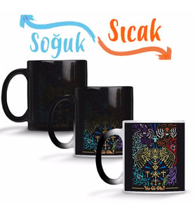 Yu Gi Oh Sihirli Kupa Bardak Porselen