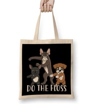 Cute Pet Dogs Do the Floss Bez Çanta Uzun Saplı