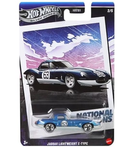 Hot Wheels Silver Series Jaguar Lightweight E Type JBY90