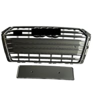 Audi A4 2015+ Uyumlu S Krom/Gri Panjur