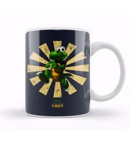 Croc Retro Japanese Kupa Bardak Porselen