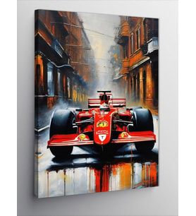 Kanvas Tablo Formula 1
