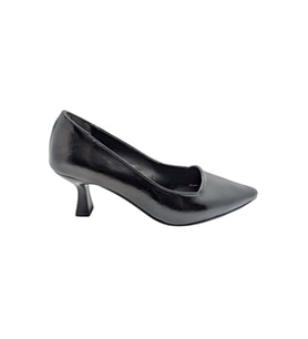 GraceStitch Kadın Suni Deri Stiletto - GraceStitch - SİYAH - 39