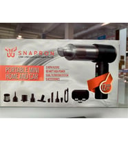 Snapron SNV-3002 12000PA 2000Mah 9in1 Güçlü Vakum Ve Üflemeli Şarjlı Katlanabilir Araç Süpürgesi