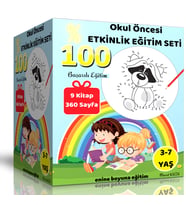 Okul Öncesi Etkinlik Eğitim Seti (9 Fasikül Kitap)