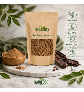 Glutensiz Keçiboynuzu Unu (ÖĞÜTÜLMÜŞ TOZ) - 5 kg