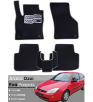 FORD FOCUS 1 (1998-2005) Uyumlu EVA Paspas Tam Set–Araca Özel,Su Geçirmez,Kolay Montaj