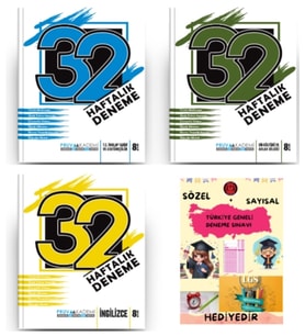 PRUVA AKADEMİ YAYINLARI 8.SINIF 32 HAFTA İNKİLAP TARİHİ+DİN KÜLTÜRÜ +İNGİLİZCE DENEME + HEDİYE