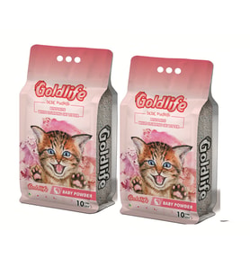 Premium Bebe Pudralı Kedi Kumu 10 lt 2 Adet