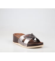 Pierre Cardin Pc-7010 Ortopedik Platin Kadın Terlik (Gri)