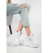 Suins Juvina Model Yüksek Gizli Topuklu Kadın Spor Ayakkabı Sneaker