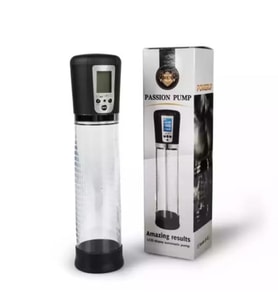 USB Şarjlı LED Ekranlı 4 Titreşimli Tam Otomatik Penis Pompası
