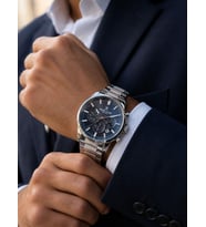 Daniel Klein Damat Ve Takım Elbiseye Özel 2 Yıl Garantili Çelik Kordon Erkek Kol Saati VS.BLKT.1017