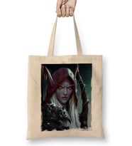 Sylvanas Windrunner World Of Warcraft Wow Bez Çanta Uzun Saplı