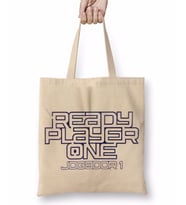 Ready Player One Jogador 1 Bez Çanta Uzun Saplı