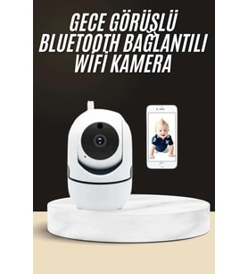 Akıllı Güvenlik Kamerası Hd Görüntü Kalitesi Hareket Algılama Wifi Kamera
