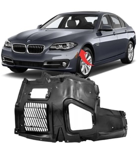 Bmw 5 Serisi F10+LCİ Çamurluk Davlumbazı Ön Sol 51717186727